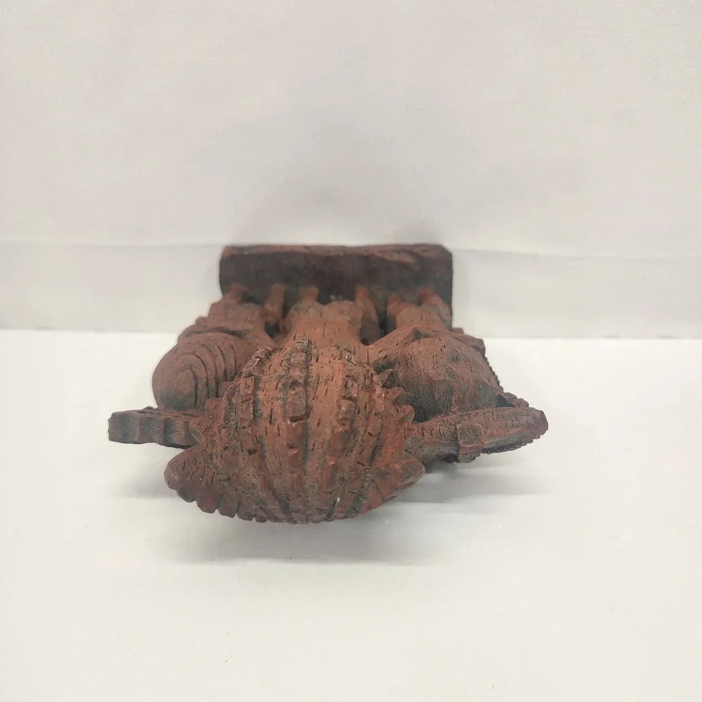 Vintage 3 Tiki Warrior Gods Resin Figurine Hawaiian Polynesian 6
